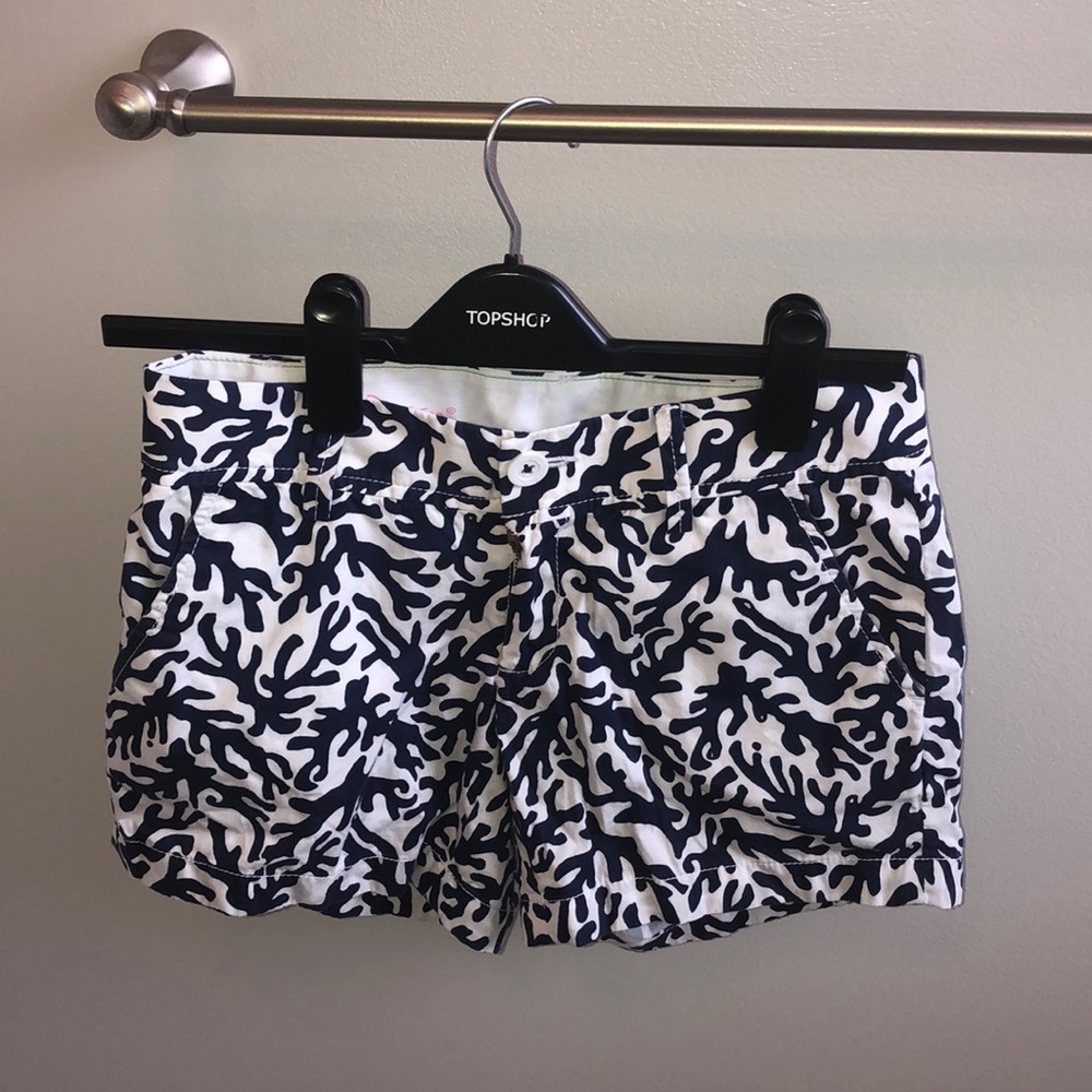 Lilly Pulitzer Callahan shorts size 0